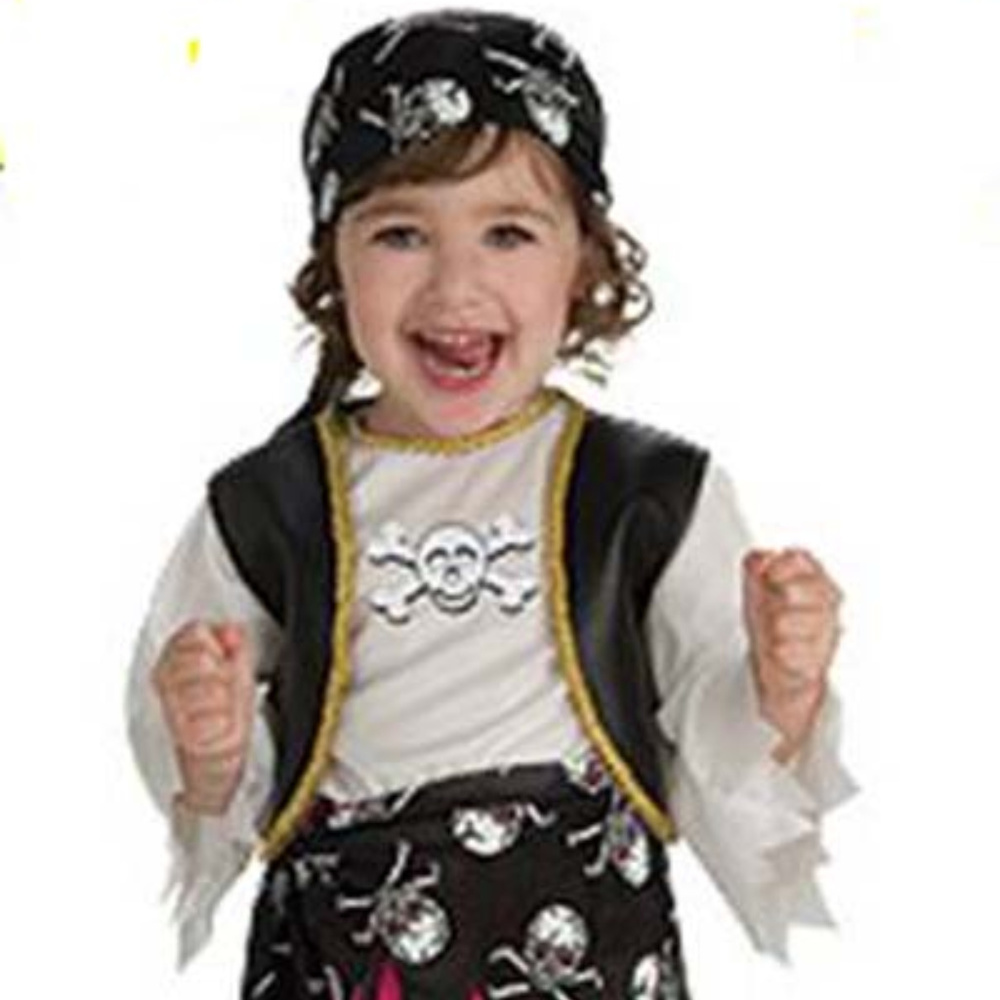 PIRATE QUEEN Girls Halloween Costume S NEW